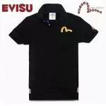 evisu coton tee shirt hommes 2019U tendance japan mode bourse noir